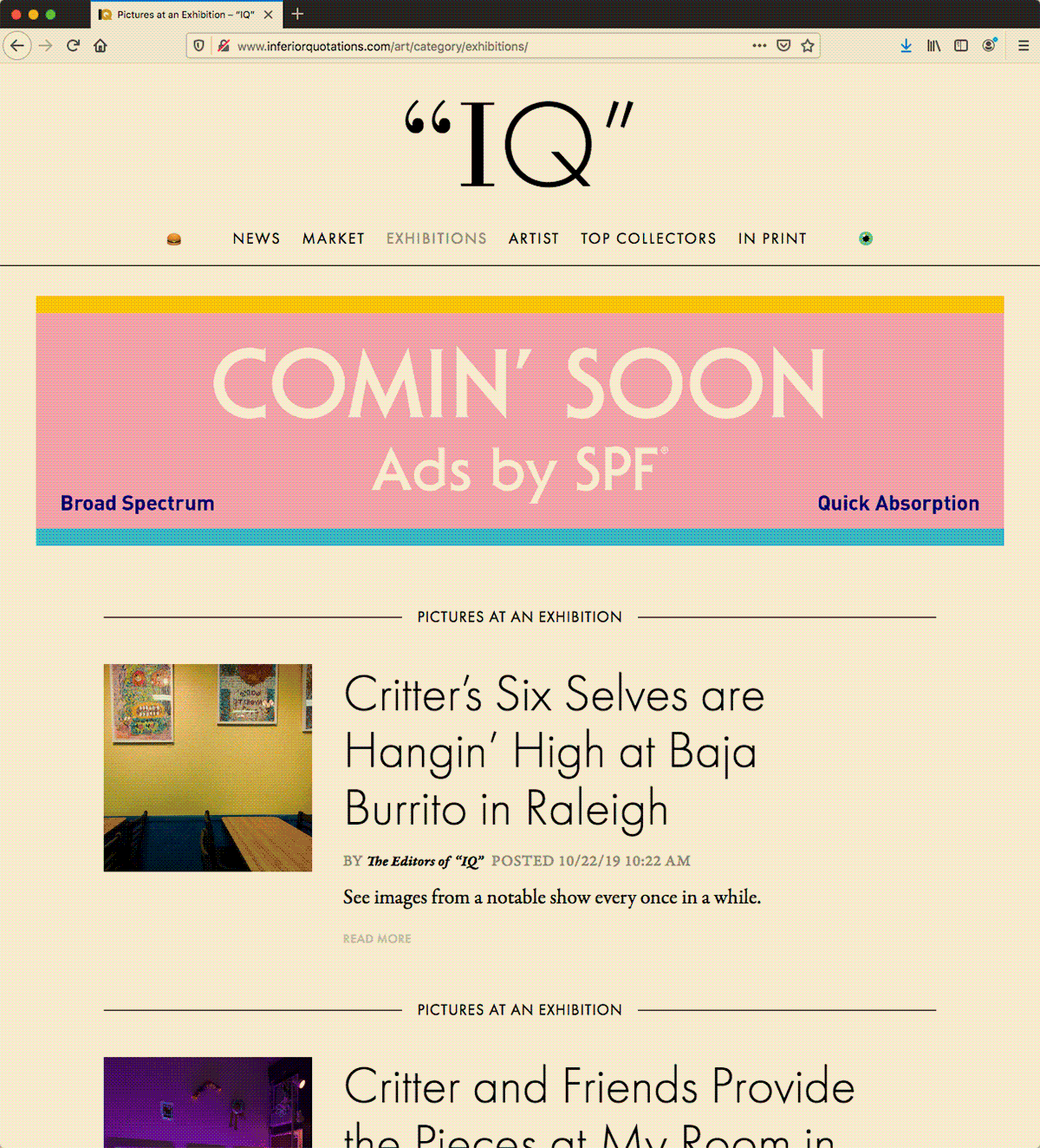 Variations: ARTnews & IQ Variations: ARTnews & IQ